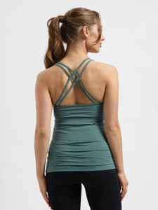 Urban Goddess Lyrais Yoga Tank - Forest