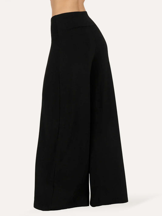 Urban Goddess Nyx Wide Leg Yoga Pants - Onyx Black