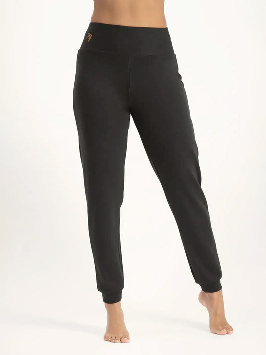 Urban Goddess Ojas Bamboo Summer Yoga Pants - Onyx Black