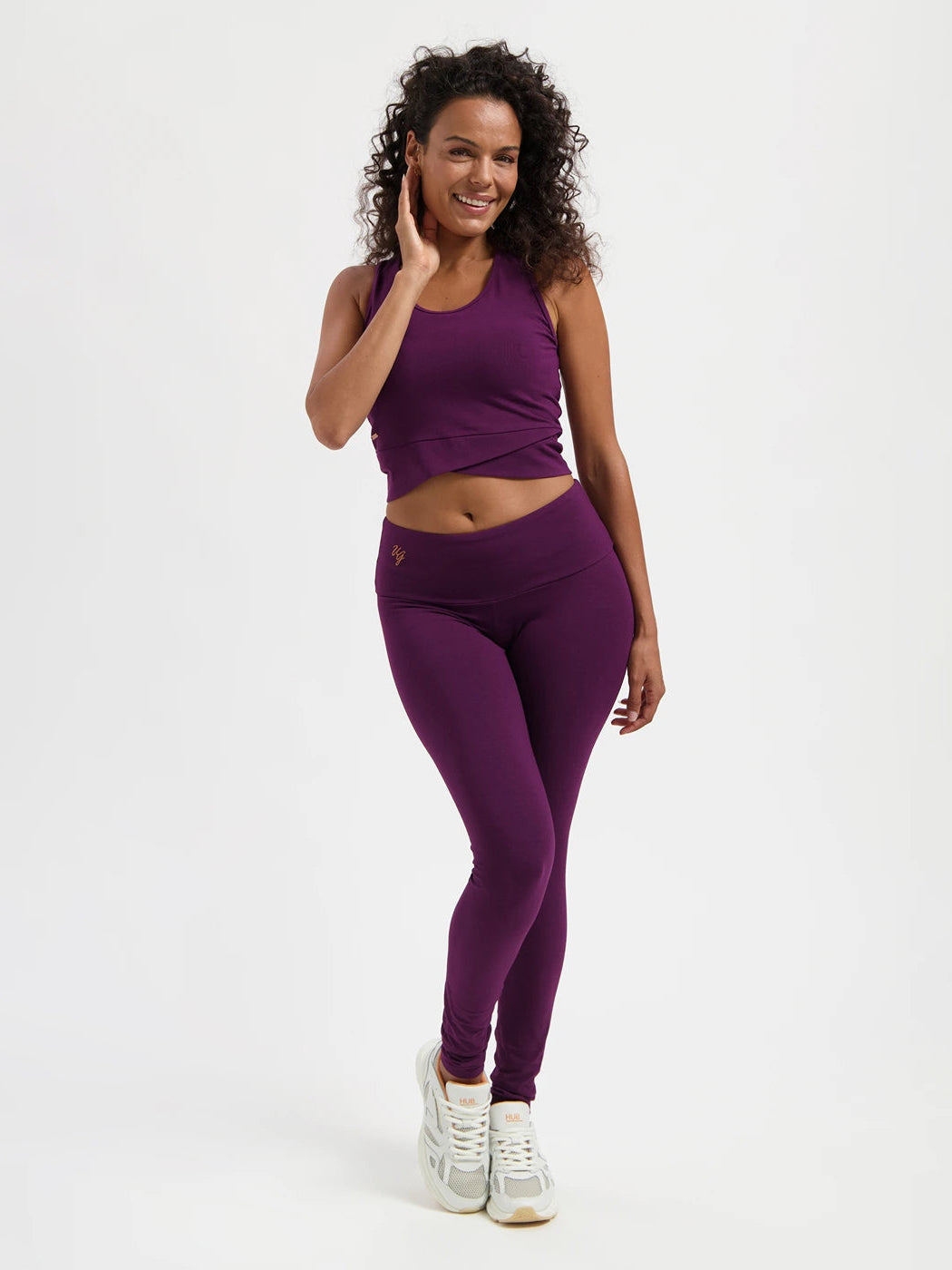 Urban Goddess Sati Crop Yoga Tank - Bloom