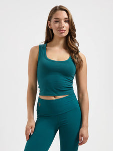 Urban Goddess Seris Crop Yoga Tank - Seamoss