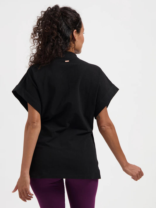 Urban Goddess Yumea Kimono Top - Onyx Black