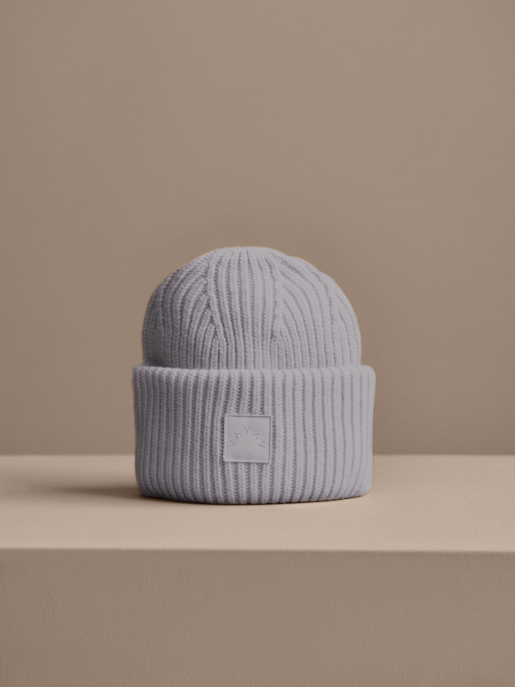 Varley Cresta Rib Beanie - Ash Melange