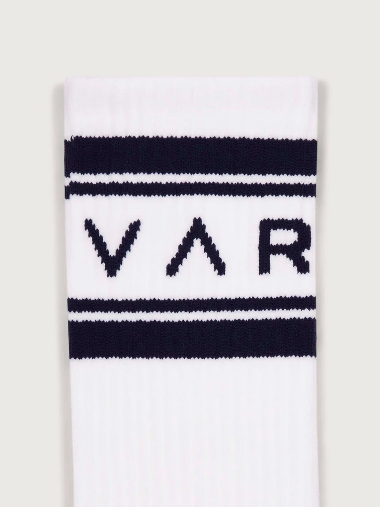 Varley Astley Active Sock - White/Blue Nights