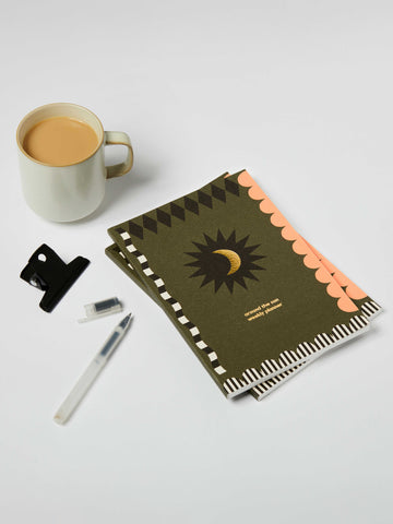 Kinshipped Undated 52 Week Planner - Around the Sun