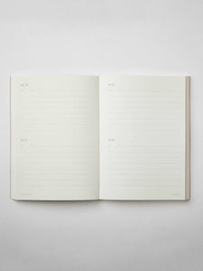 Kinshipped Undated 52 Week Planner - Moss