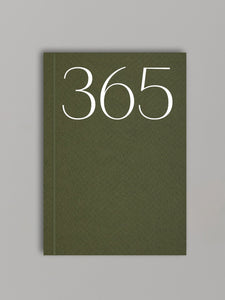 Kinshipped Undated 52 Week Planner - Moss