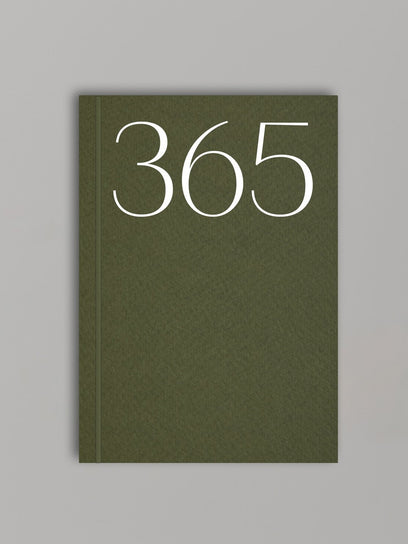 Kinshipped Undated 52 Week Planner - Moss