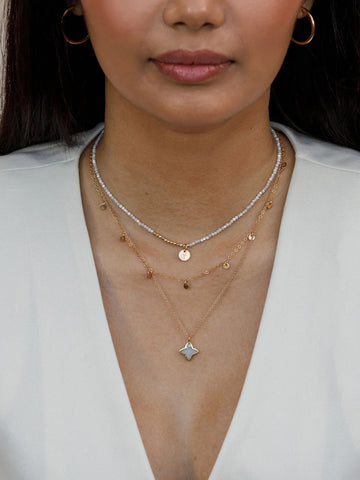 Wanderlust Life Telltale Chain Necklace - Gold