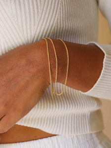Wanderlust Life Celine 2 in 1 Necklace/Bracelet - Gold