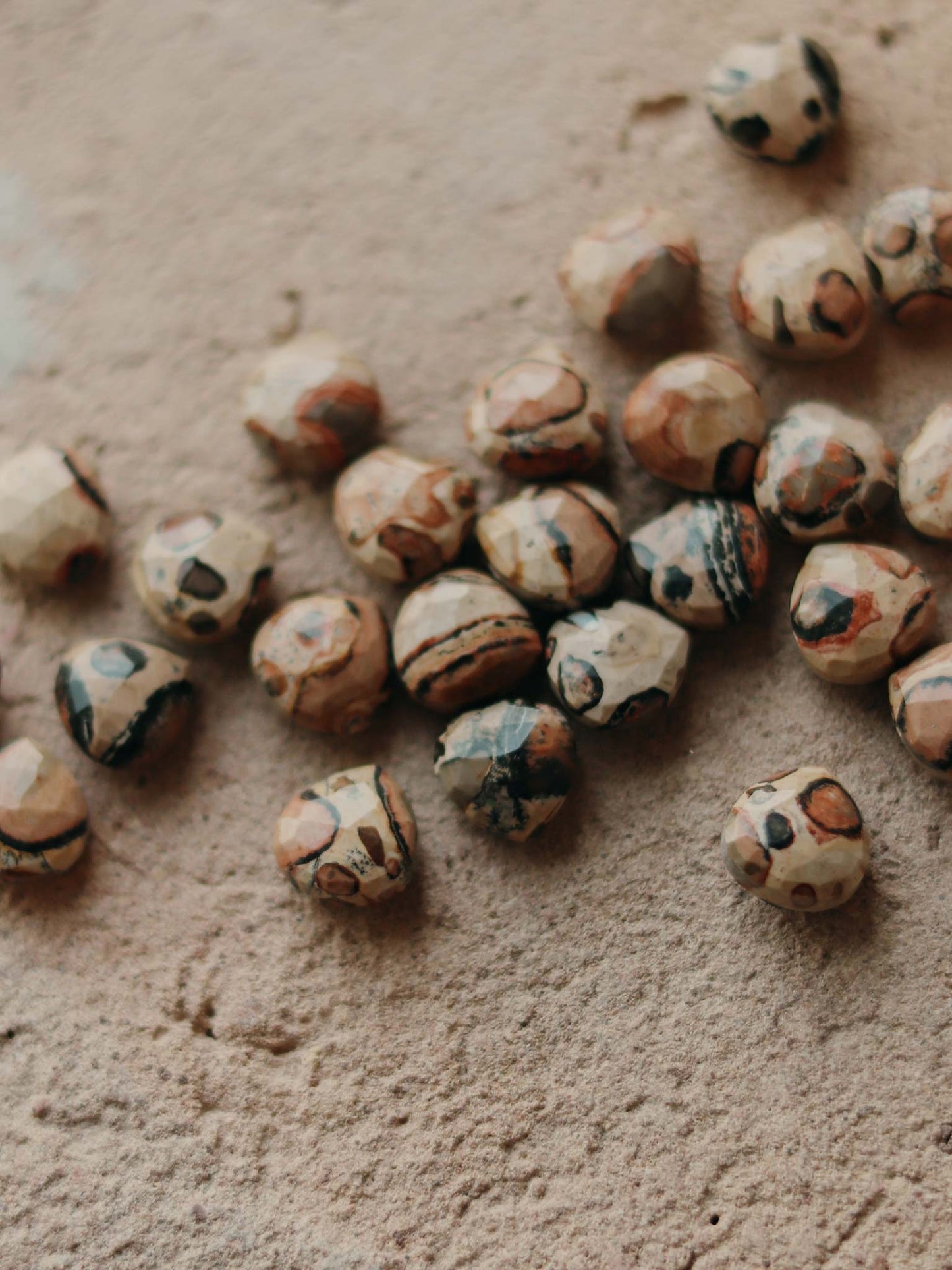 Wanderlust Life Fine Cord Necklace - Leopard Jasper