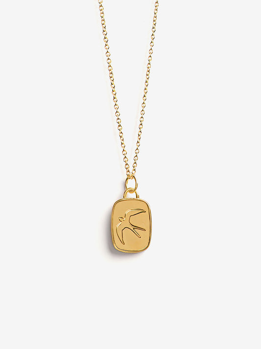 Wanderlust Life Gold Chain Pendant Necklace - Aeris