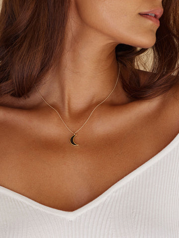 Wanderlust Life Moondance Necklace - Black Onyx