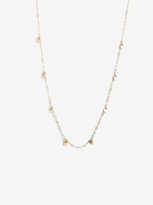 Wanderlust Life Telltale Chain Necklace - Gold