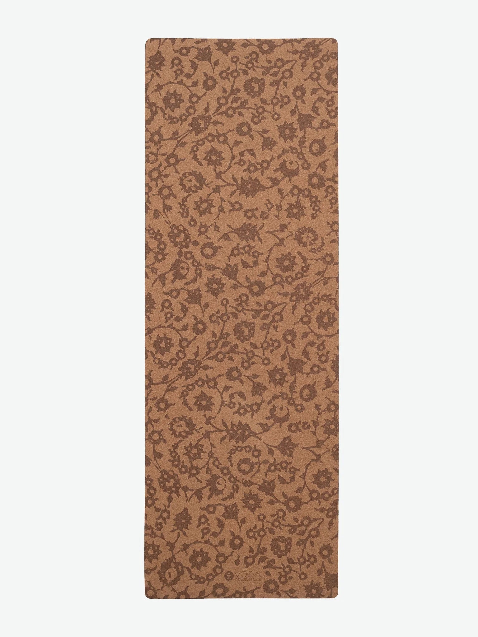 Yoga Design Lab Cork Mat 3.5mm - Floral Batik Tonal