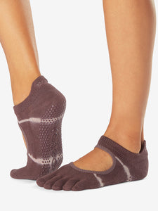 ToeSox Grip Full Toe Bellarina - Quartz Wave Stripe