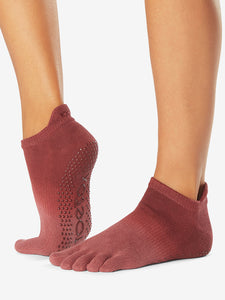 ToeSox Grip Full Toe Low Rise - Mesa Ombre