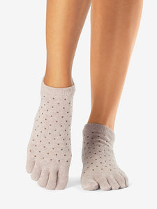 ToeSox Grip Full Toe Low Rise - Primrose Twinkle