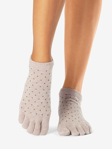 ToeSox Grip Full Toe Low Rise - Primrose Twinkle