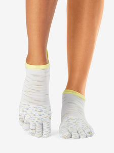 ToeSox Tec Grip Full Toe Low Rise - Wildflower Space Dye