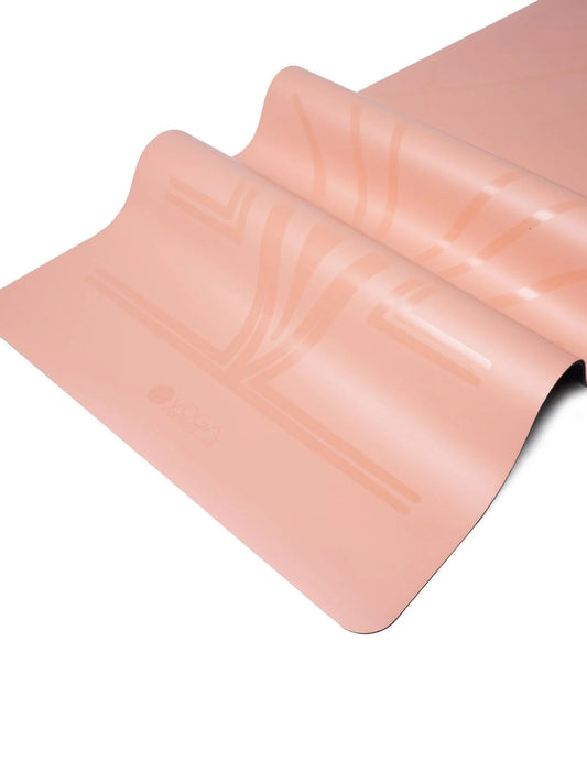 Yoga Design Lab Infinity Mat 5mm - Diamond Align Coral