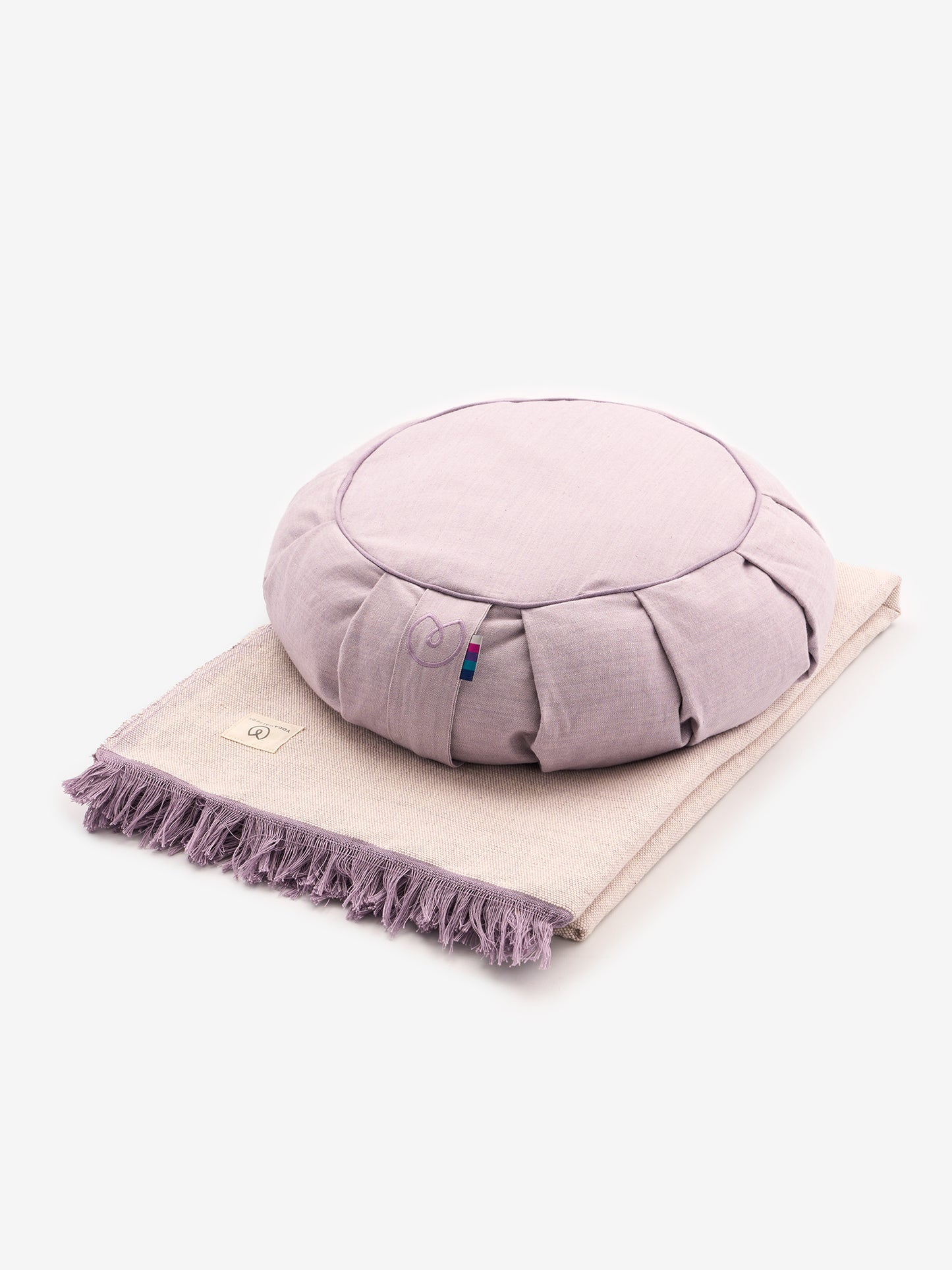 Yogamatters Organic Cotton Chambray Zafu Meditation Cushion