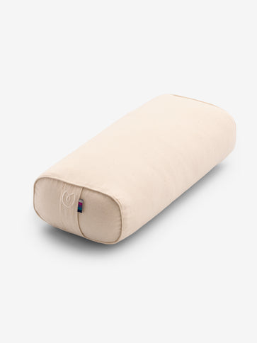 Yogamatters Organic Cotton Small Rectangular Buckwheat Bolster