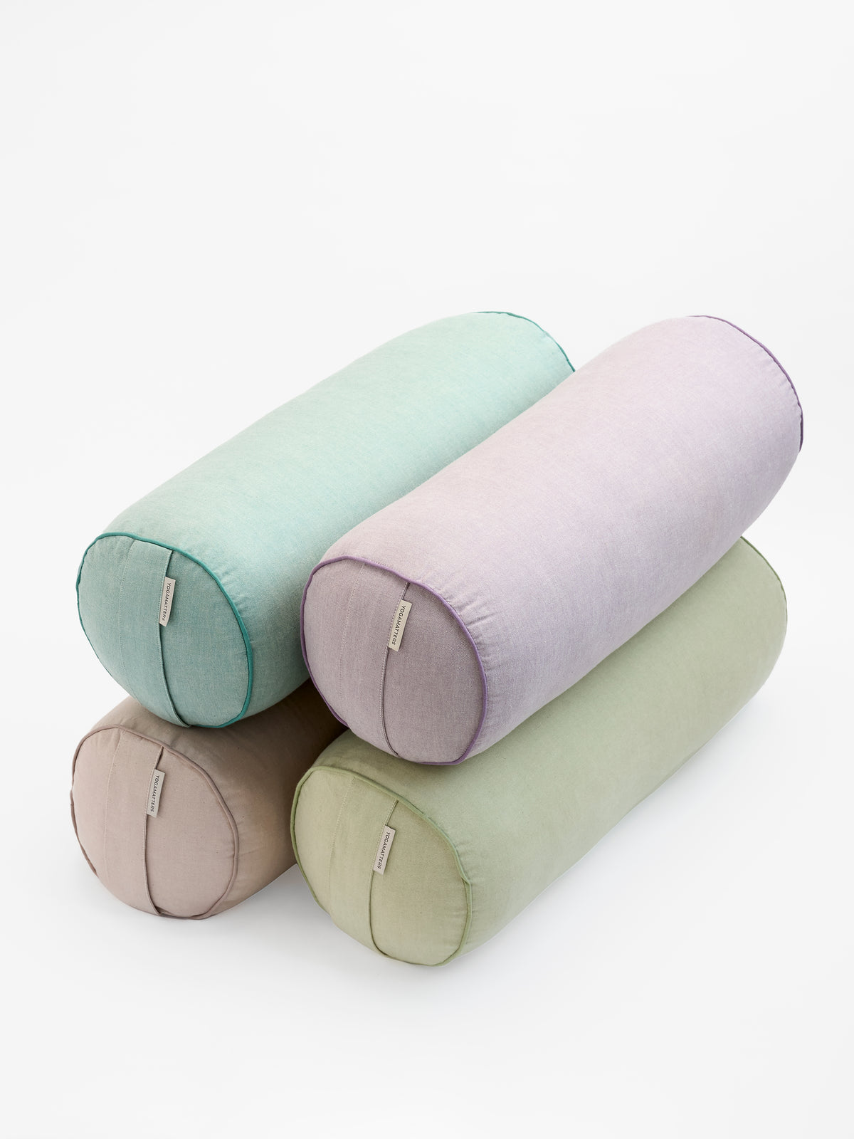 Yogamatters Organic Cotton Chambray Buckwheat Bolster