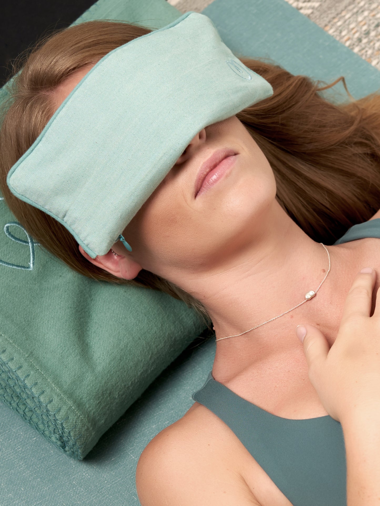 Yogamatters Organic Cotton Chambray Eye Pillow