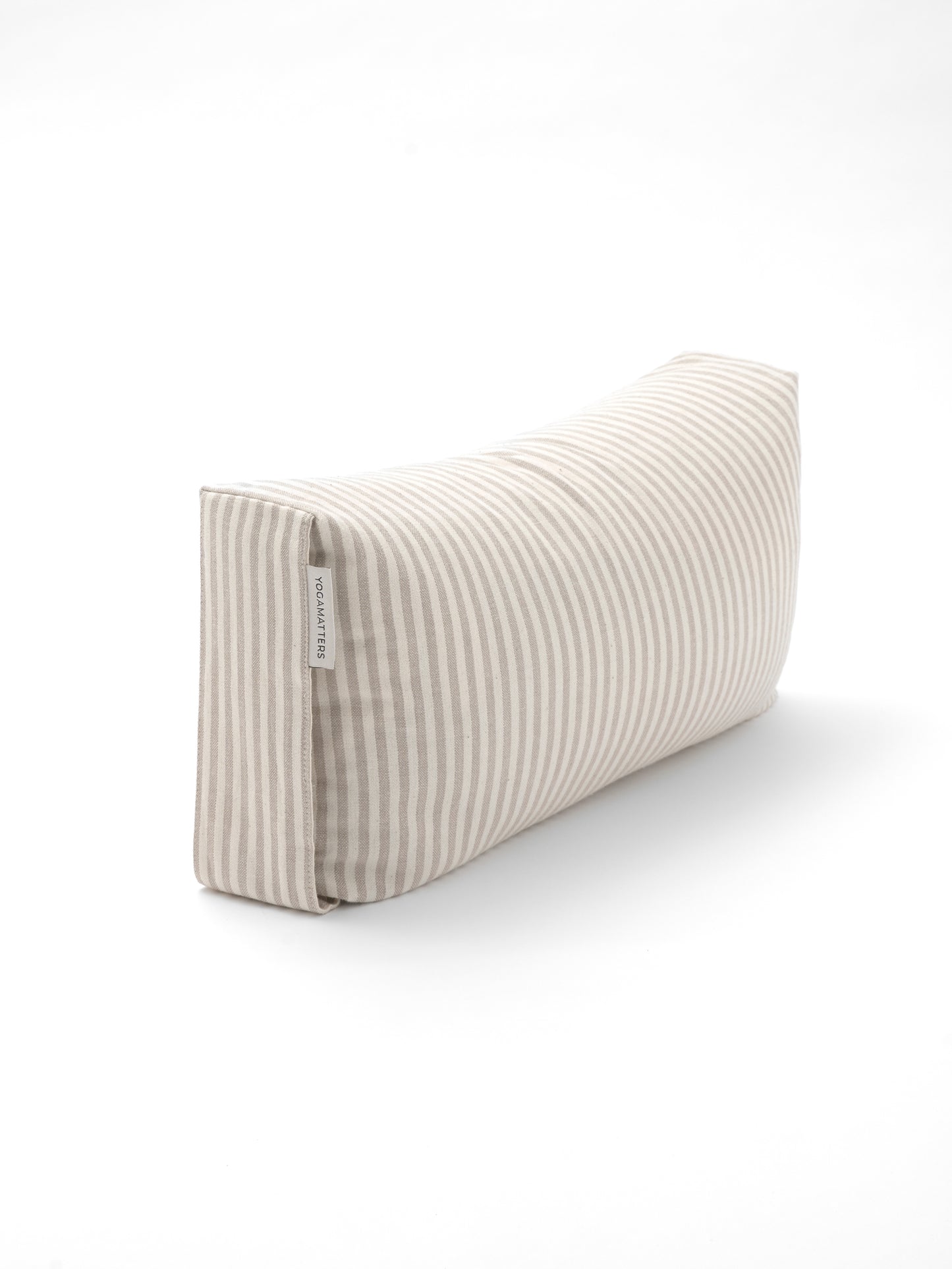 Yogamatters Form Rectangular Stripe Buckwheat Bolster