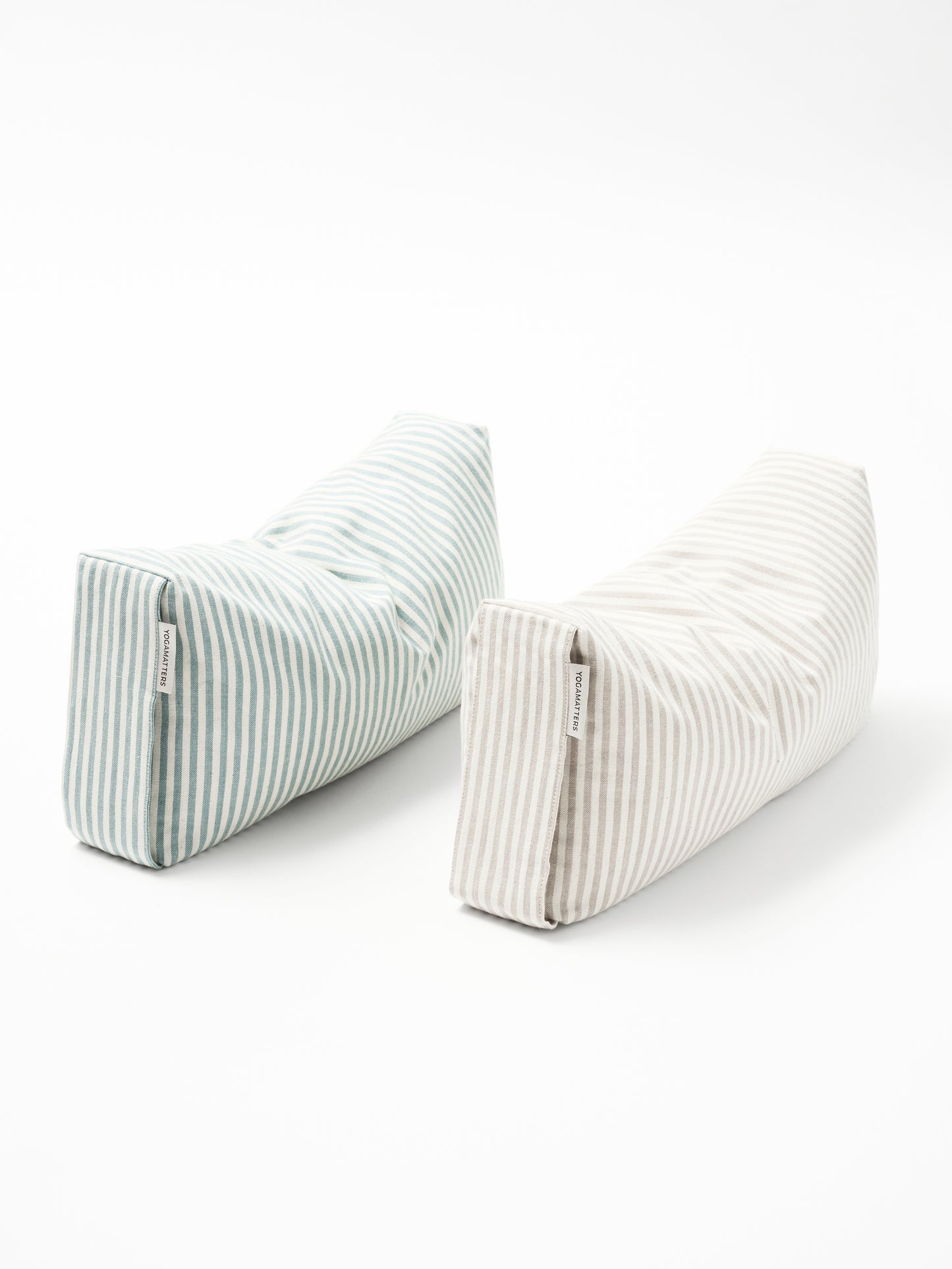 Yogamatters Form Rectangular Stripe Buckwheat Bolster