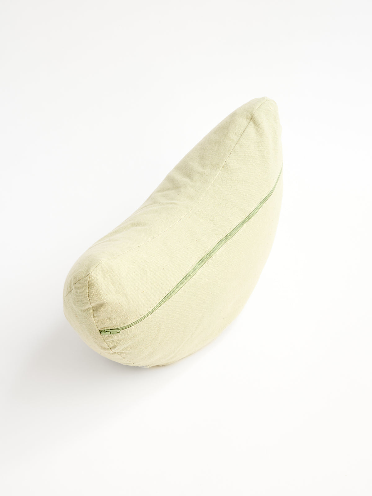 Yogamatters Organic Cotton Chambray Crescent Extension Cushion