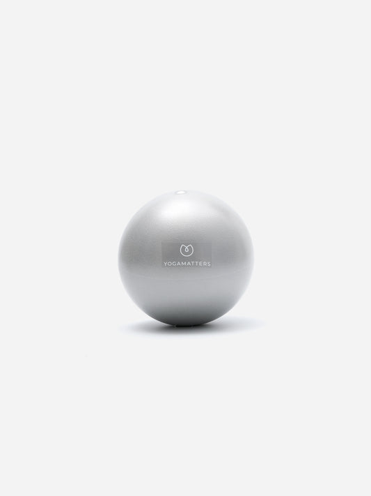 Yogamatters 18cm Pilates Ball - Silver