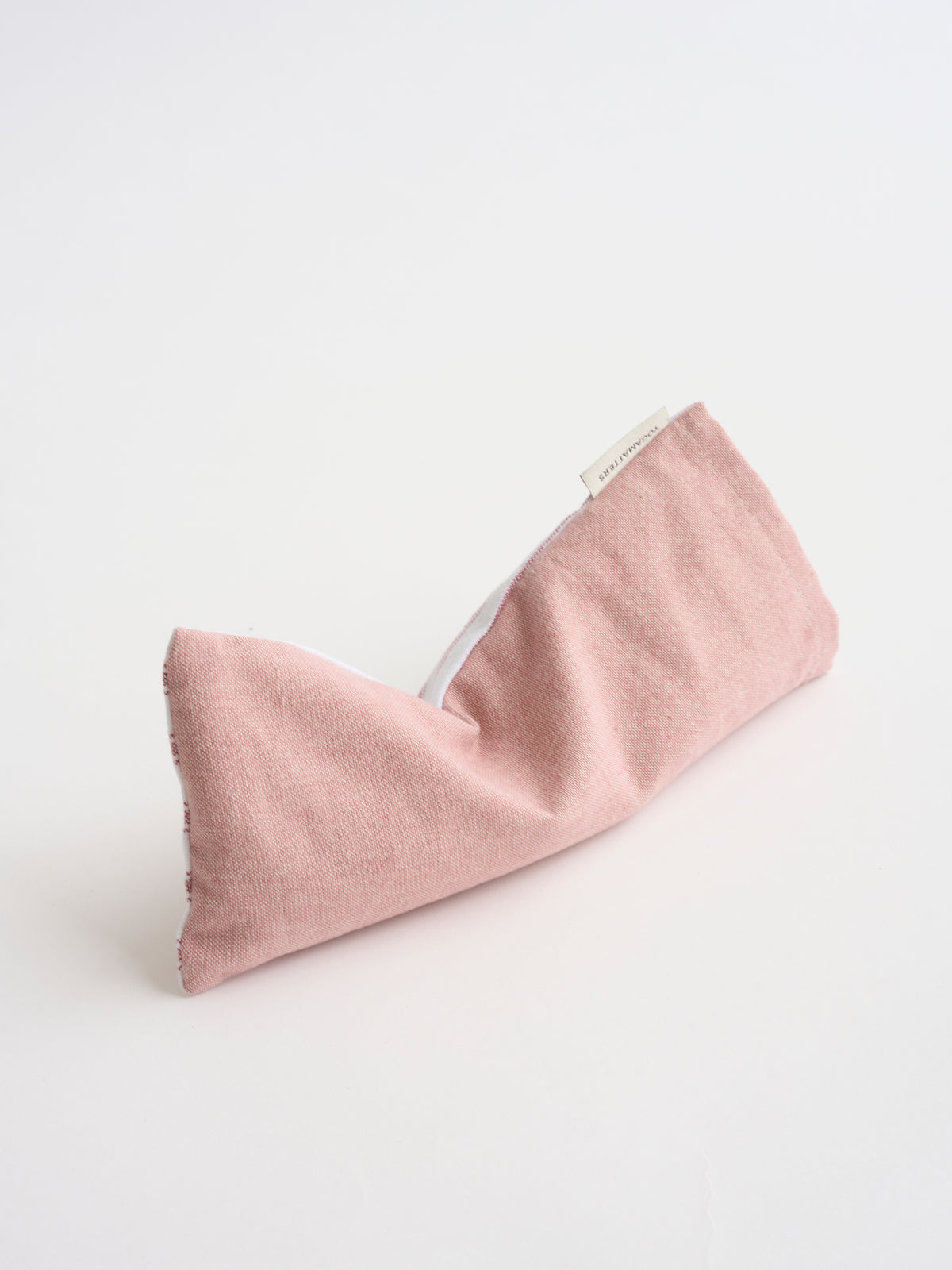 Yogamatters Eye Pillow - Rose Quartz Ticking Stripe