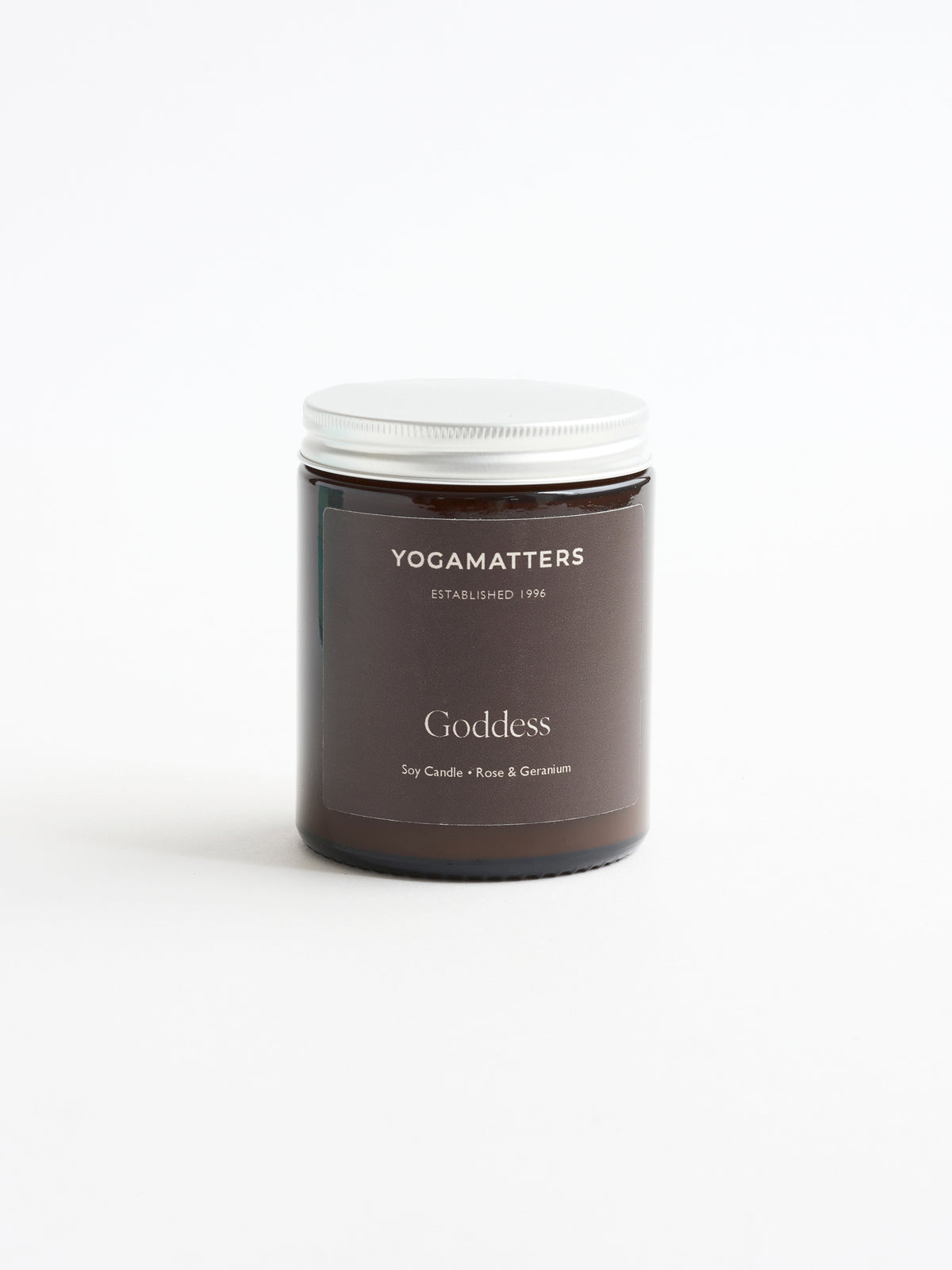 Yogamatters Goddess Soy Candle 180ml - Rose & Geranium