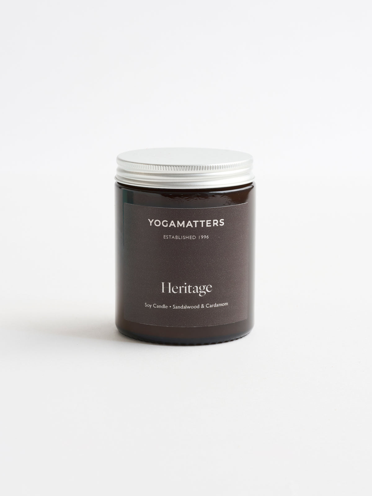 Yogamatters Heritage Soy Candle 180ml - Sandalwood & Cardamom