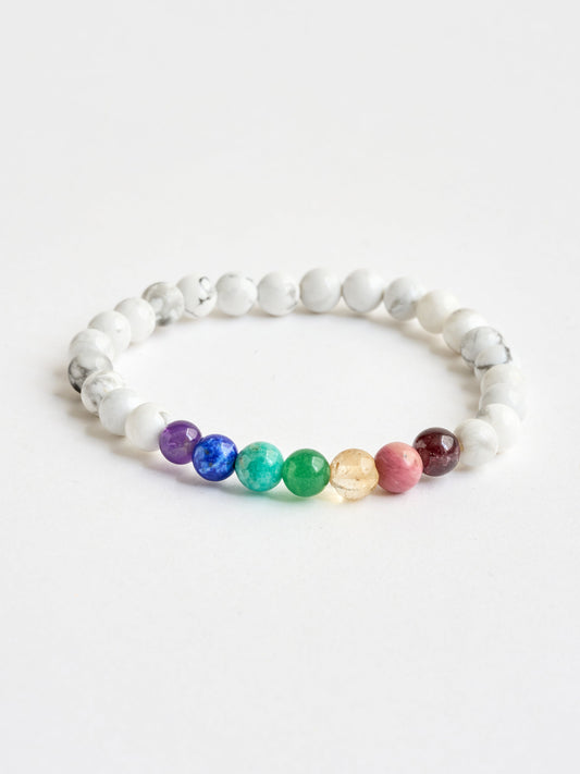 Mala Bead Bracelet - Seven Chakras