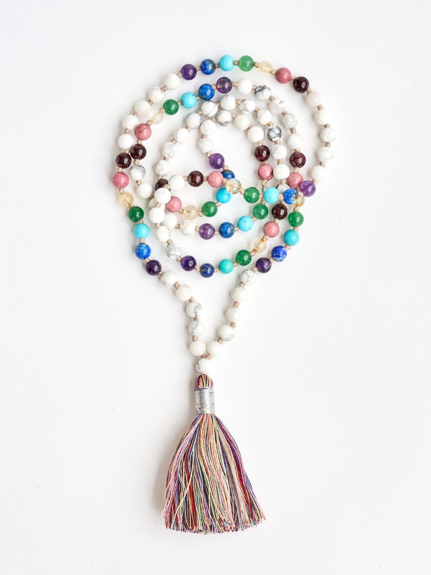 Mala Bead Necklace - Seven Chakras