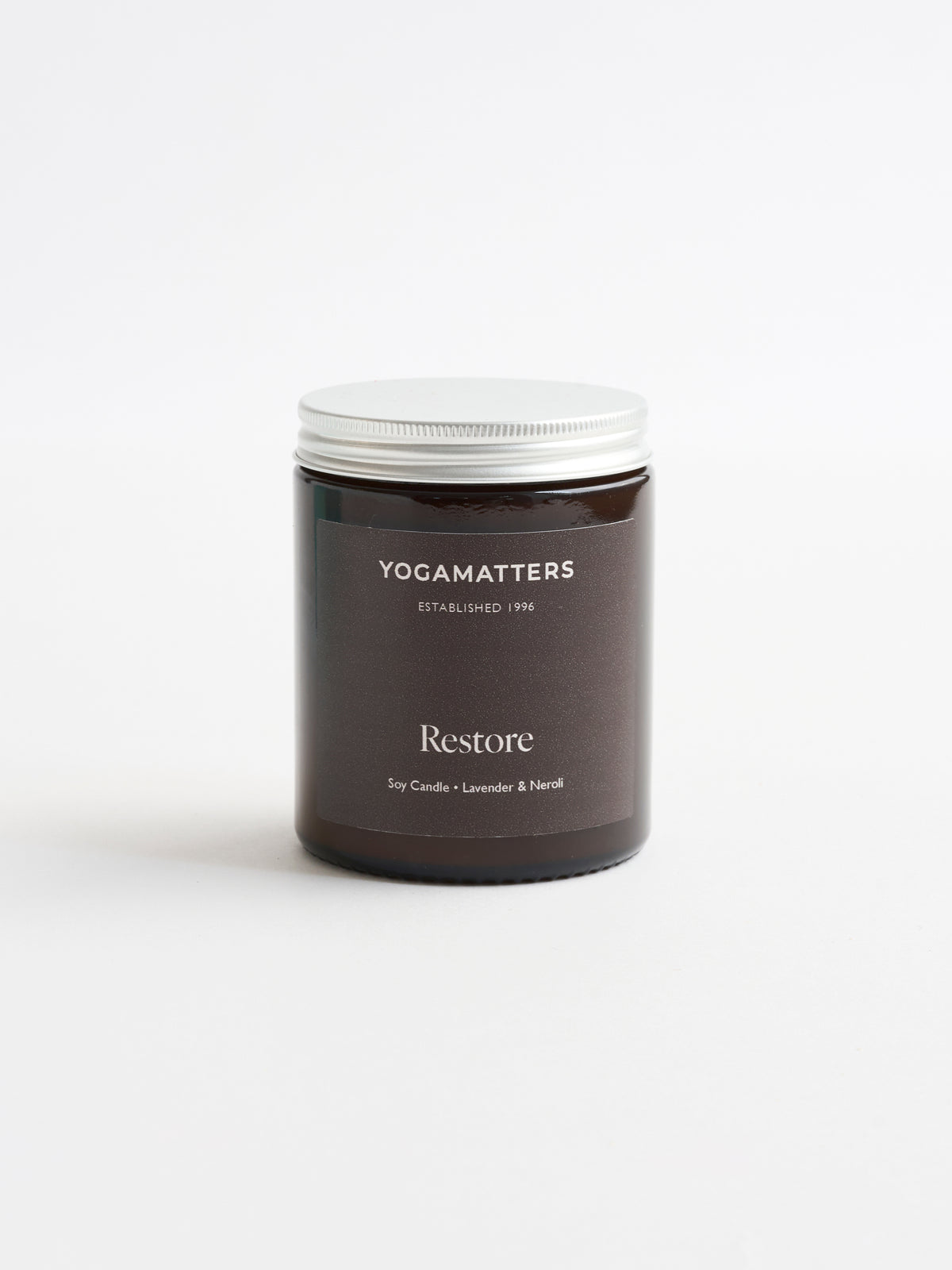 Yogamatters Restore Soy Candle 180ml - Lavender & Neroli