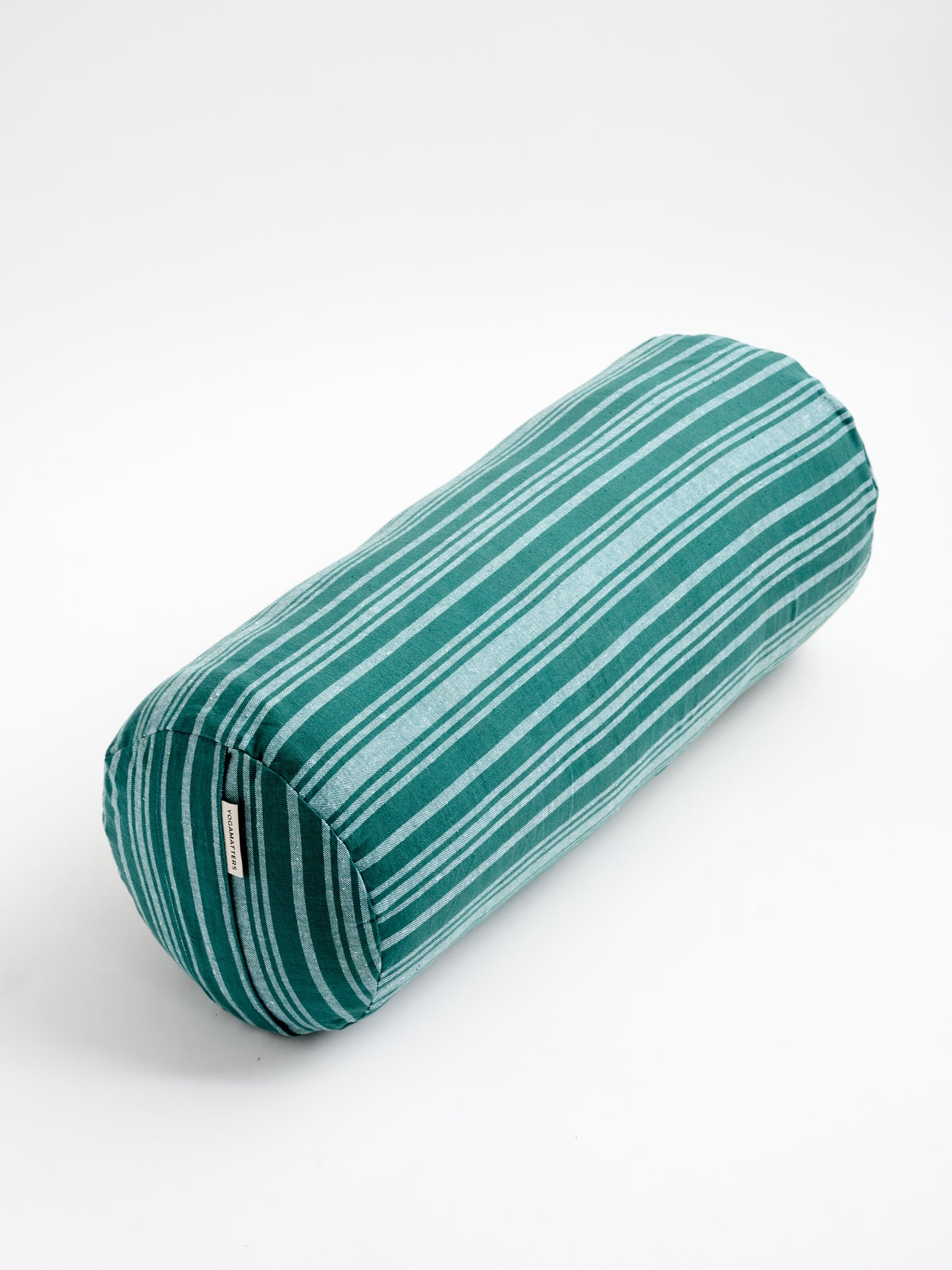 Yogamatters Round Bolster - Eucalyptus Stripe