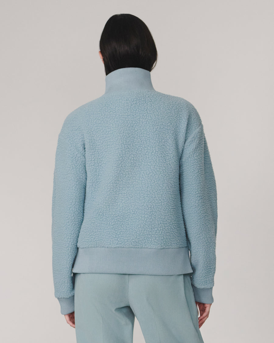 Varley Jaylin Half Zip Fleece - Tourmaline