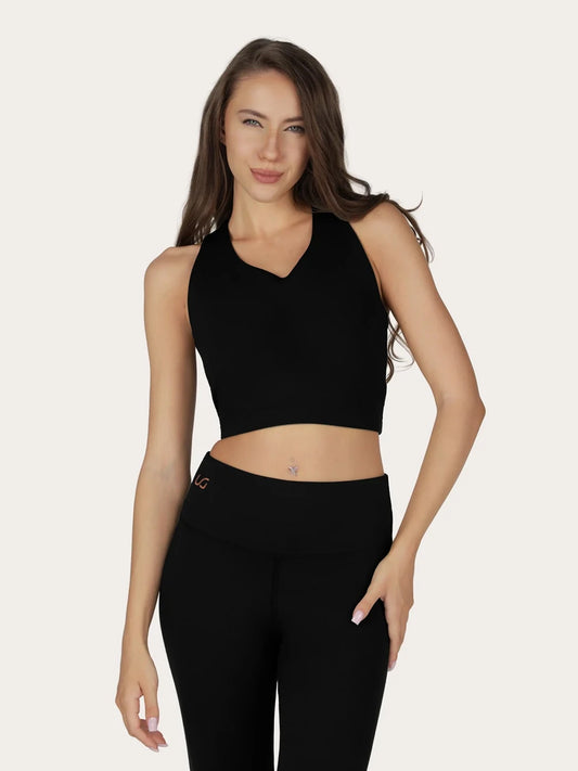 Urban Goddess Aina Yoga Bra - Onyx Black
