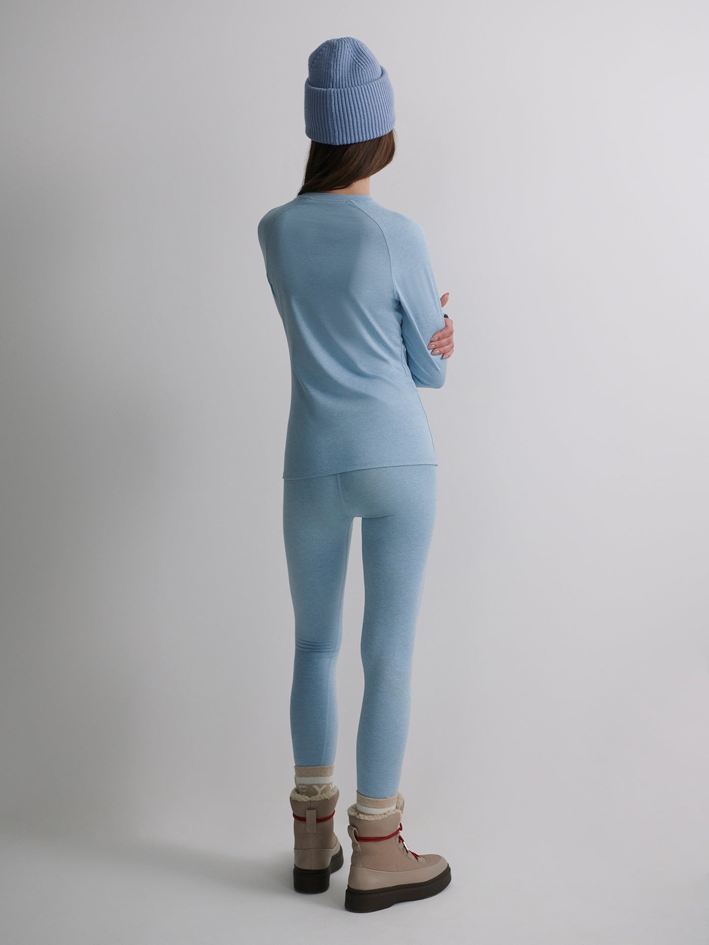 Varley Always Warm Base Layer Legging - Glacier Marl