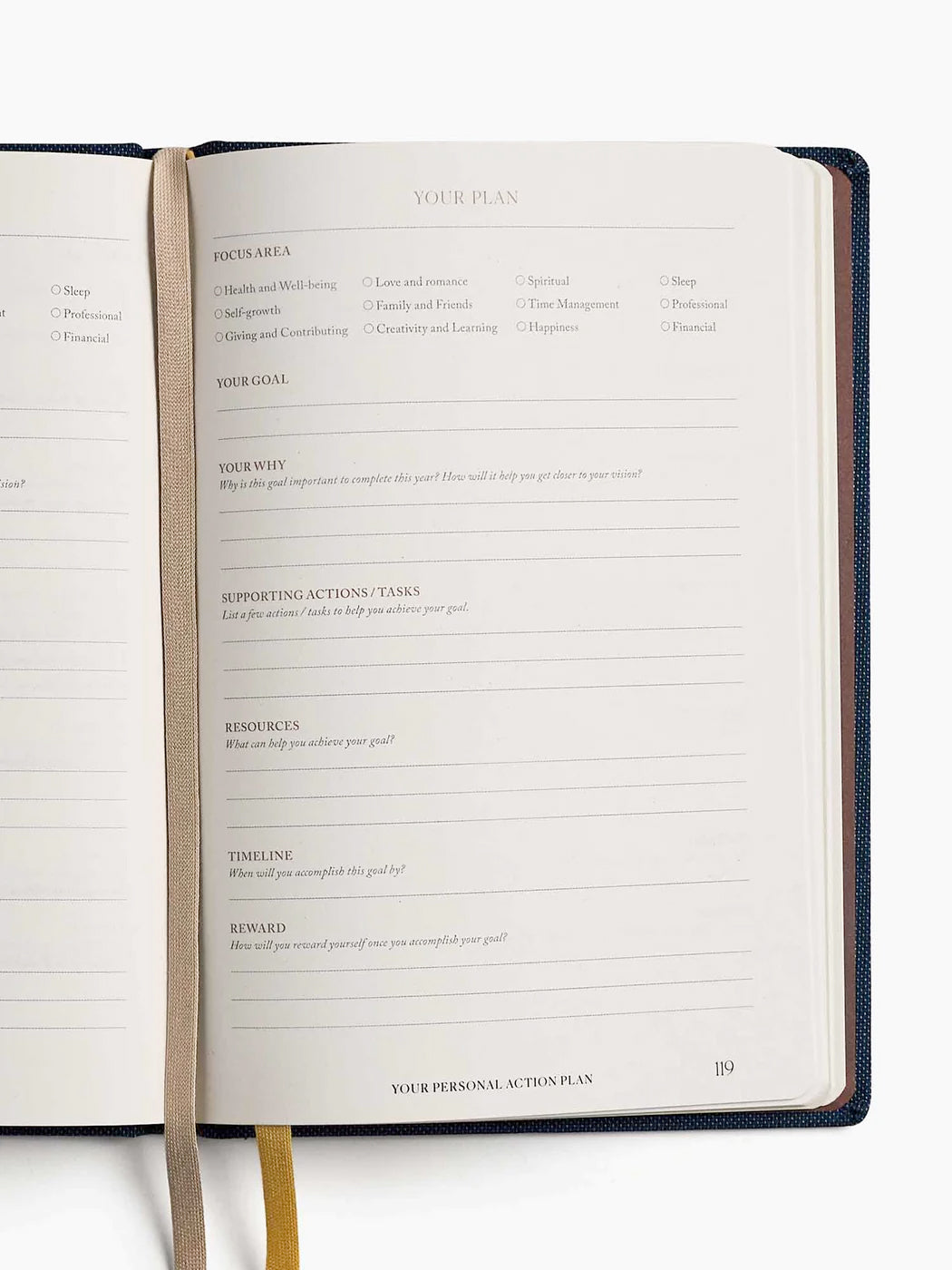 Intelligent Change The Best Year Journal - Blue