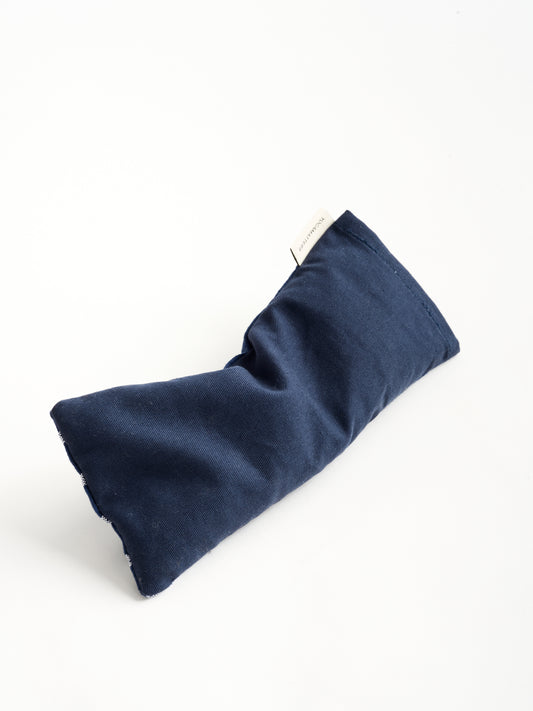 Yogamatters Eye Pillow - Navy & White Stripe