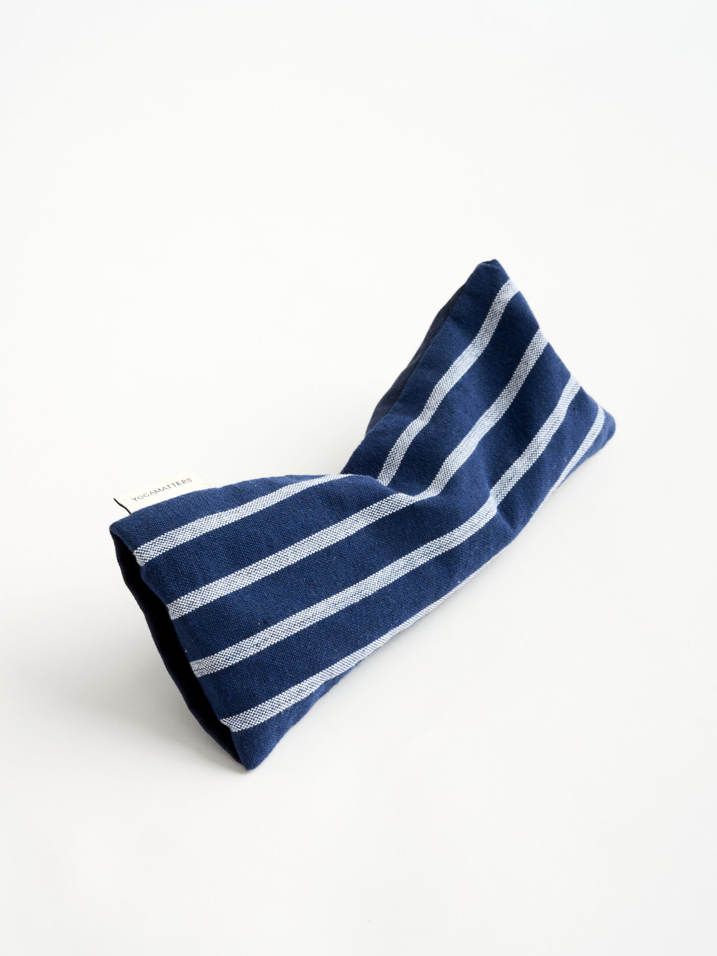Yogamatters Eye Pillow - Navy & White Stripe