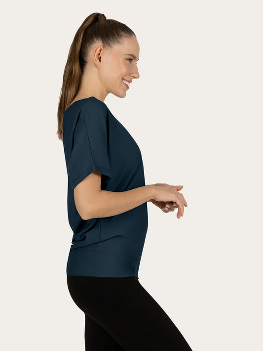 Urban Goddess Budhi Short Sleeve Yoga Top - Orion