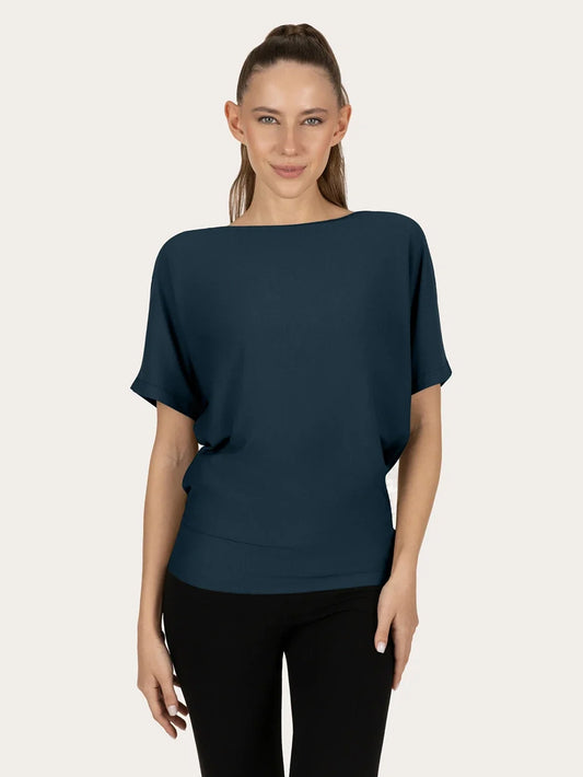 Urban Goddess Budhi Short Sleeve Yoga Top - Orion