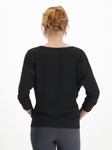 Urban Goddess Budhi Long Sleeve Top - Urban Black
