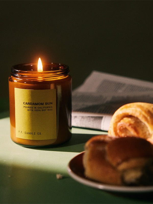 P.F. Candle Co 7.2oz Cafe Collection Candle - Cardamom Bun